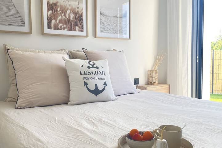 Ty louarn - maison neuve - Classé 3⭐️- Votre évasion en bord de mer. in Plobannalec-Lesconil, Côte de Cornouaille