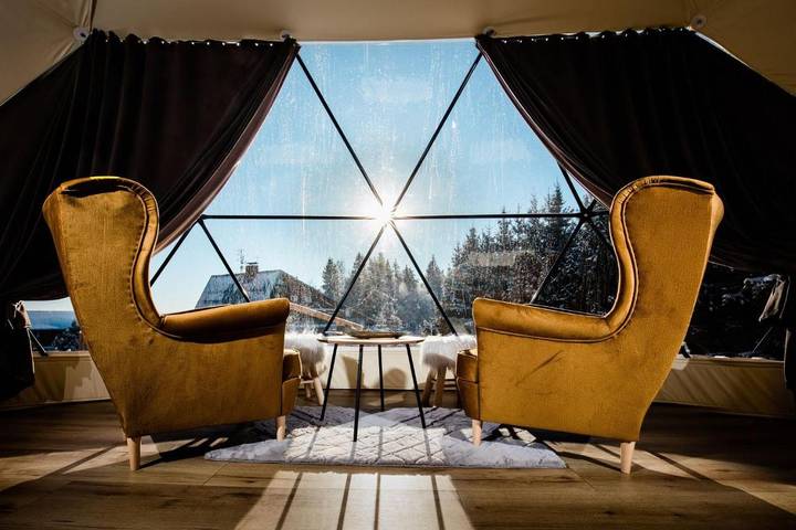 Camping für 3 Personen, mit Pool und Sauna sowie Ausblick und Garten in Tschechien - 3