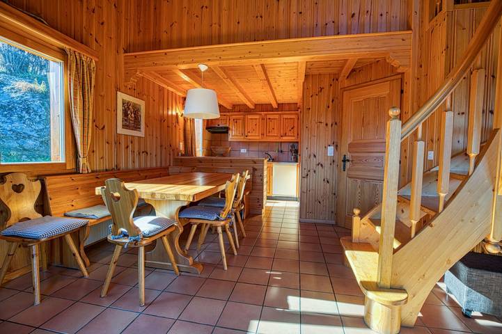 Gîte pour 8 personnes, avec sauna ainsi que jardin et terrasse, animaux acceptés à Hérémence - 4