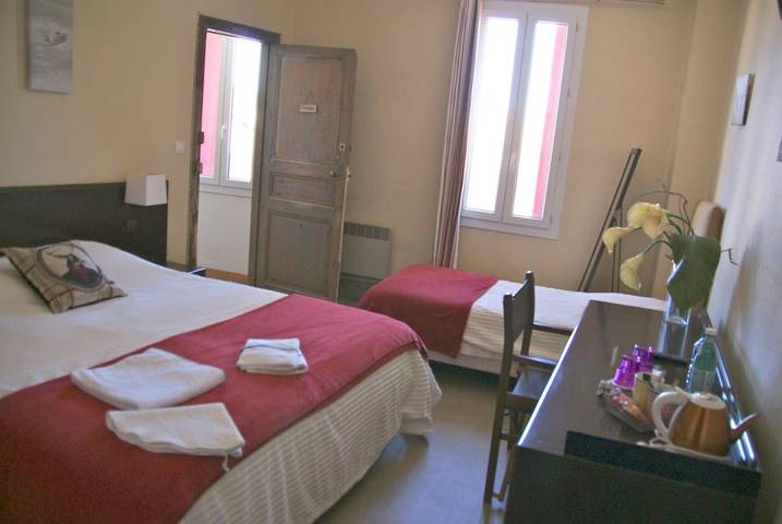 Chambre d’hôte pour 4 personnes, avec Terrasse