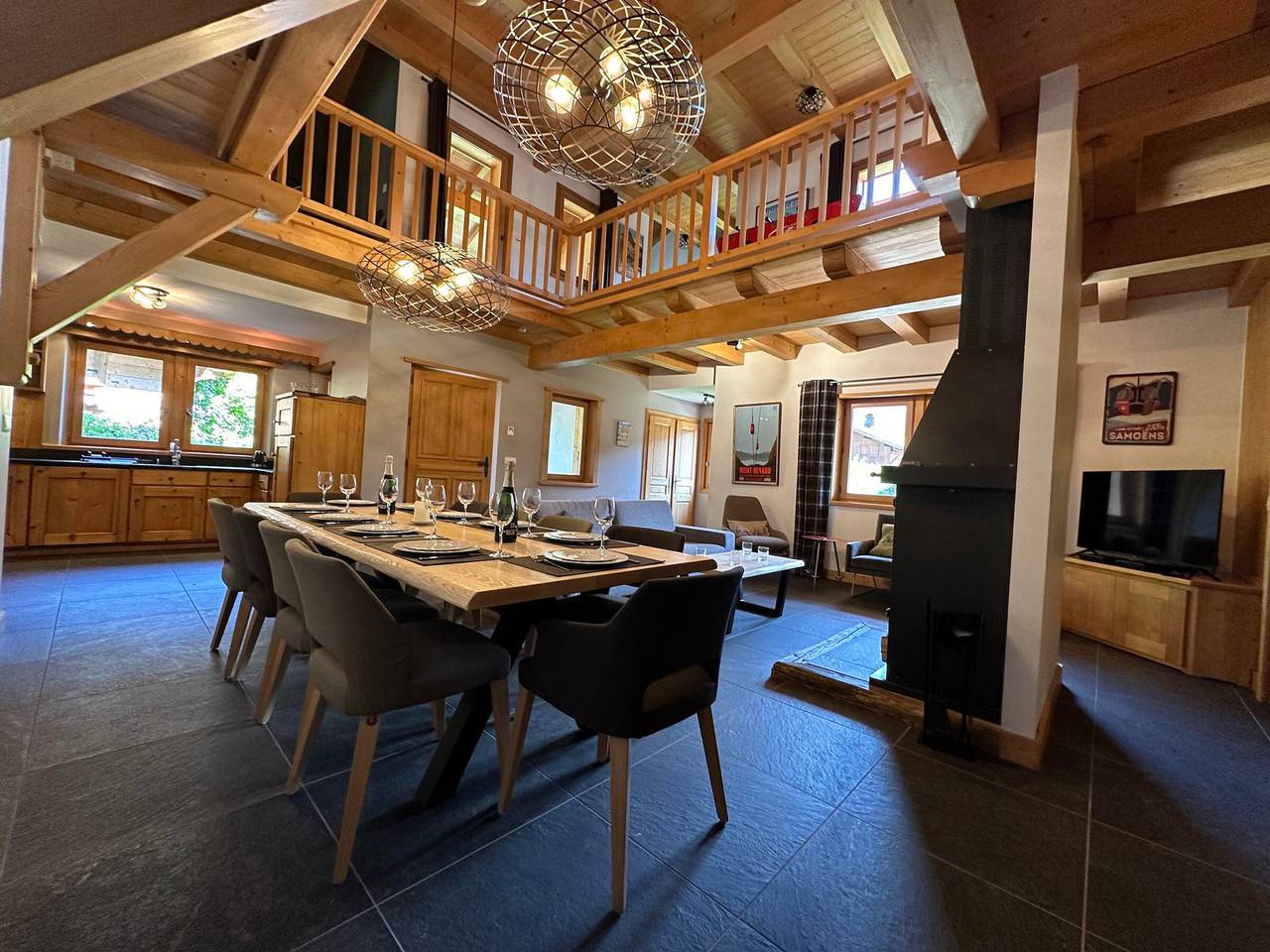 Chalet traditionnel vue montagne - 12 pers. in Samoëns, Région de Bonneville