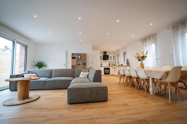 Maison de vacances pour 10 personnes, avec terrasse et jacuzzi