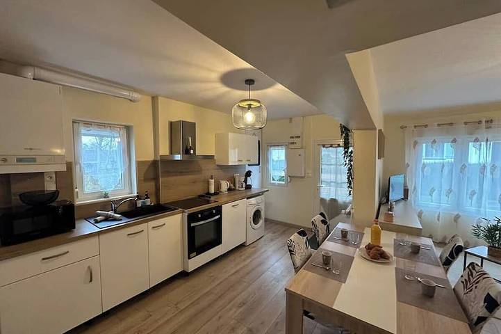 Maison de vacances pour 4 personnes, avec jardin