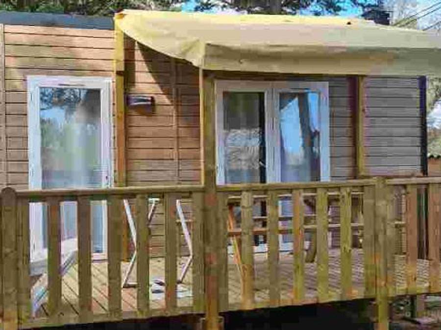 Camping Cap du Roc - Mobilhome 6 personas - Casa Rural 4/6 pers Con Aire Acondicionado Y Tv in Port-la-Nouvelle, Côte d'Améthyste