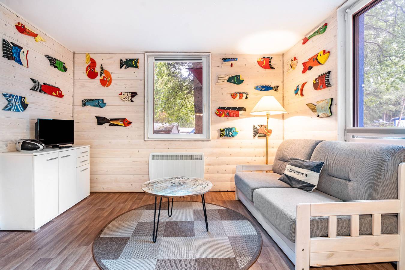 Bungalow "Zur Boje, Bgl 19" mit privater Terrasse und Wlan in Bakenberg, Dranske