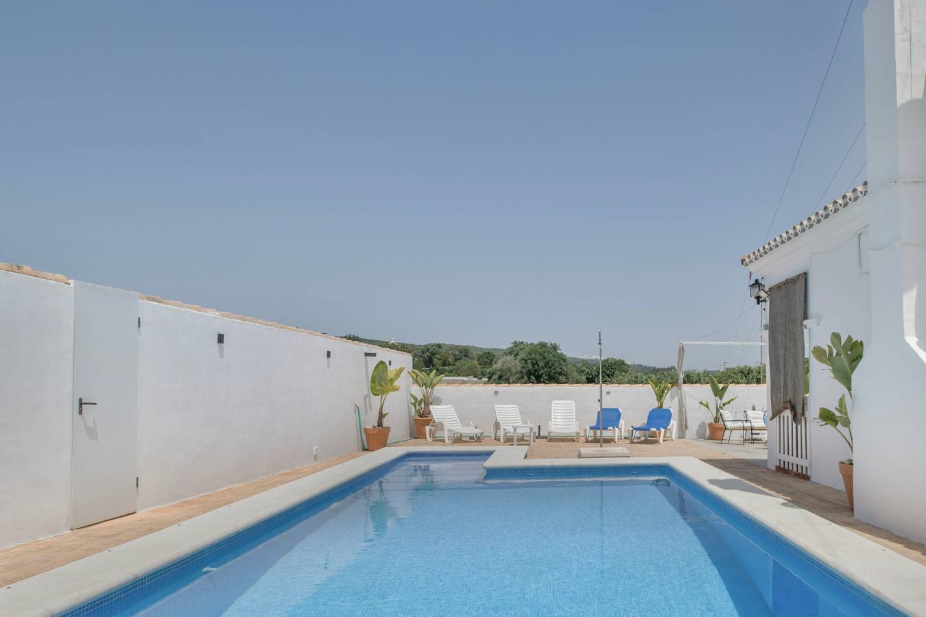 Casa vacanze 'Castro' con vista sulle montagne, Wi-Fi e aria condizionata in Vejer de la Frontera, Costa de la Luz
