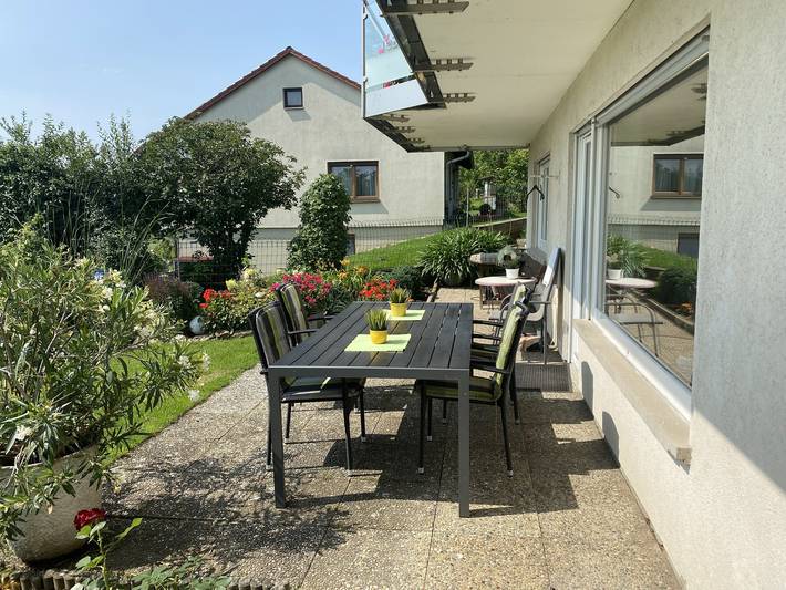 Ferienwohnung für 4 Personen, mit Balkon und Balkon/Terrasse sowie Terrasse und Garten in Fränkisches Weinland - 2