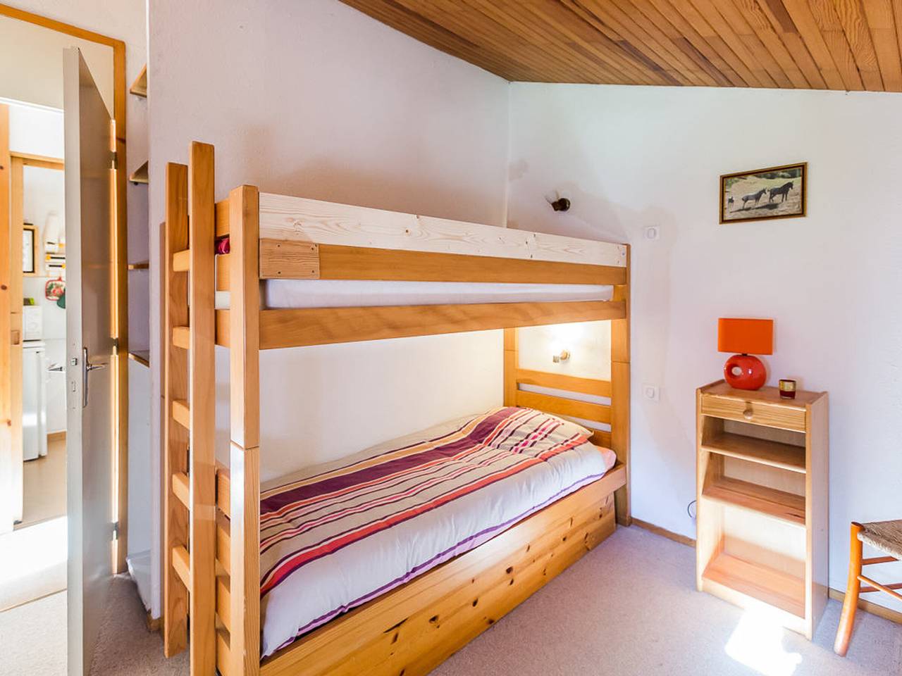 Apartamento entero, Apartamento para 5 con balcón y vistas, cerca de pistas y comercios, ideal para familias in La Plagne, Bellentre