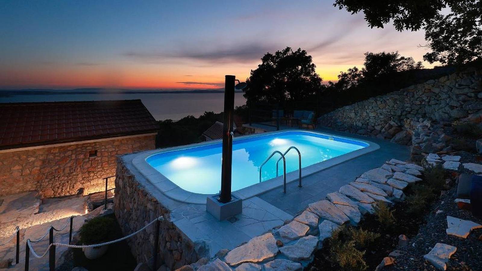 Villa  Majnaric  Senj Prizna by Villas Guide in Cesarica, Naturpark Velebit