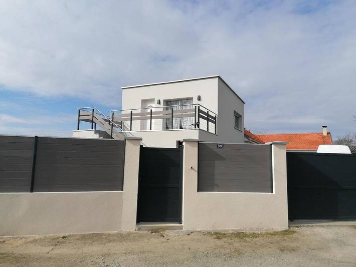 Appartement de vacances pour 6 personnes, avec vue et jardin