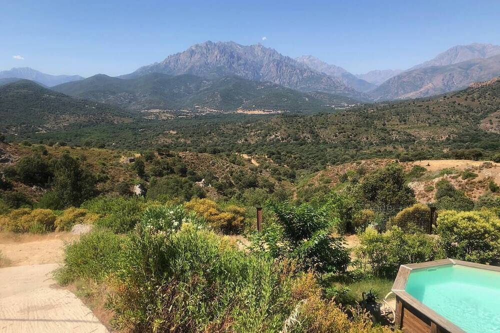 Villa Fior di Machja –  Climatisée - Confort, 6 pers., piscine et vue montagne in Canavaggia, Arrondissement de Corte