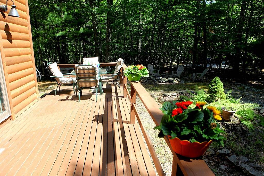 Masthope moderner Blockhaus-Rückzugsort! in Masthope, Pike County