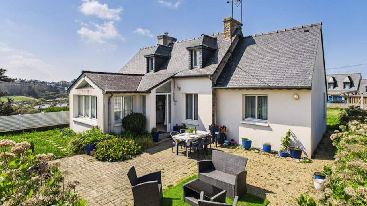 Apartamento vacacional entero, Ferienwohnung für 8 Personen (80 m²) in Boudilleau in Trévou-Tréguignec, Costa de granito rosa