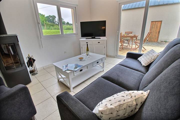 Gîte pour 4 personnes, avec terrasse et jardin à Hillion - 4