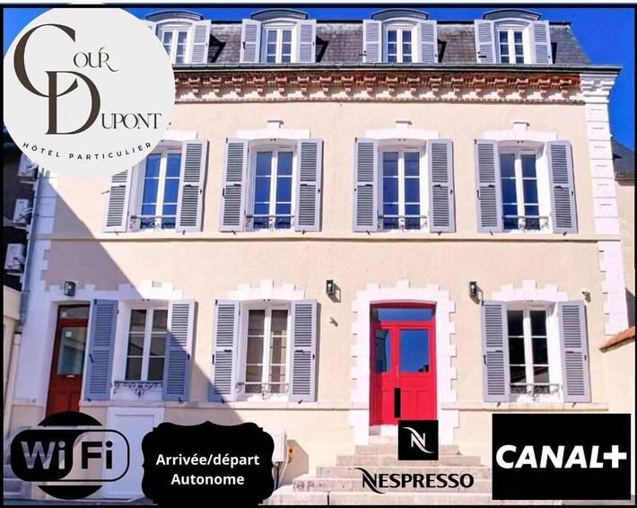 Location de vacances pour 2 personnes, avec sauna et jacuzzi à Montargis