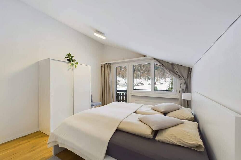 Ganze Wohnung, Familienurlaub in den Alpen mit Bergblick in Täsch, Walliser Alpen