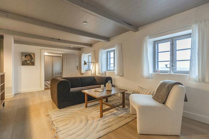 Feriehus for 5 personer, med Terrasse i Limfjorden