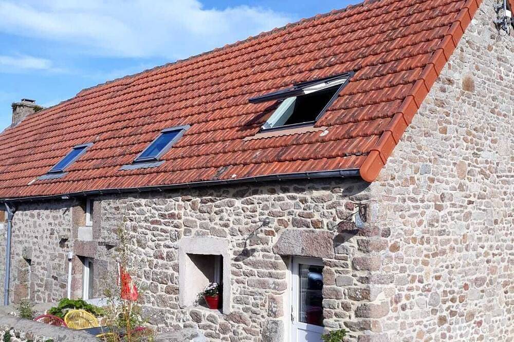 La Bicyclette Bleue : Au Calme, Dans un Village Typique au Départ de Randonnée in Fermanville, Cherbourg und Umgebung