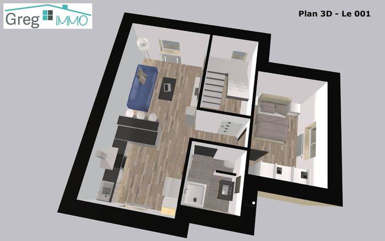 Gîte pour 6 personnes, avec Terrasse et Jardin à Audincourt - 3