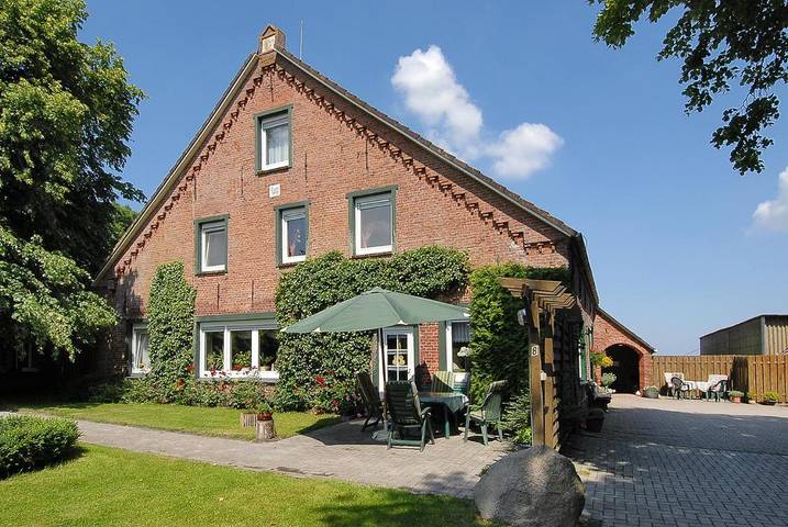 Bauernhof für 4 Personen, mit Terrasse und Garten sowie Ausblick