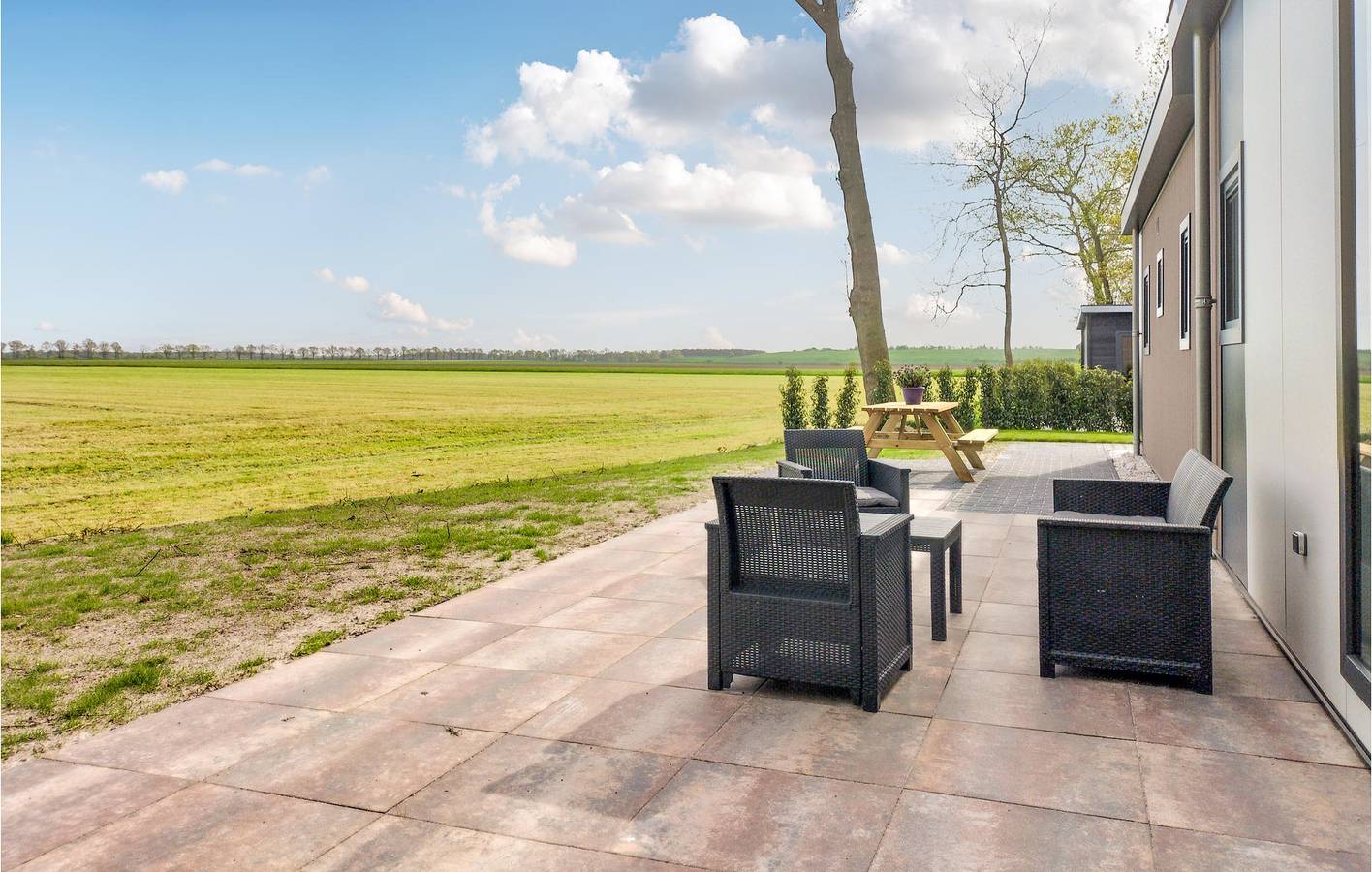 Ferienhaus für 4 Personen mit Terrasse in Oosterwolde, Friesland