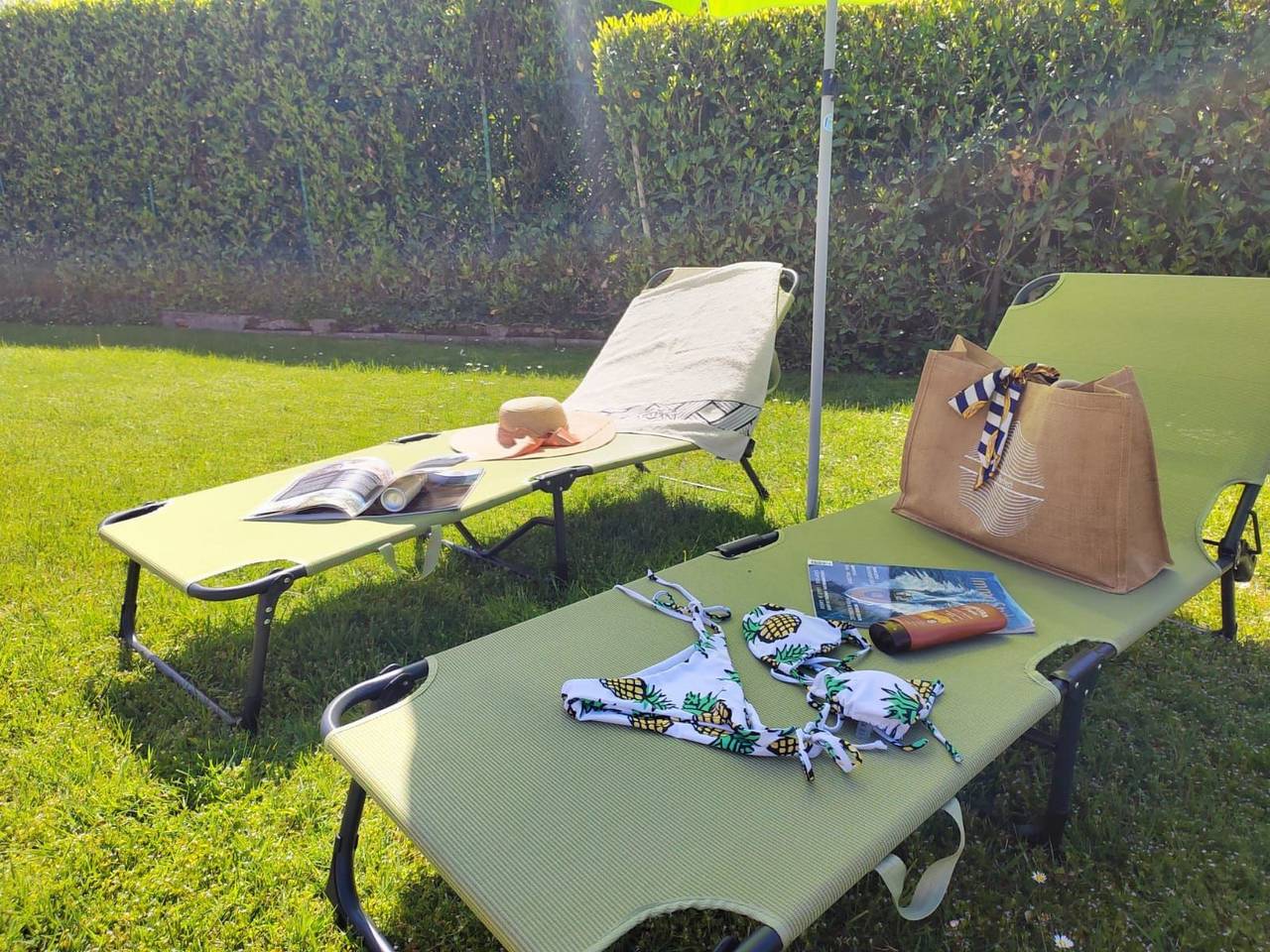 Appartement entier, La Palma - Apartment mit Balkon und Poolblick in Lazise, Montagnes autour du lac de Garde