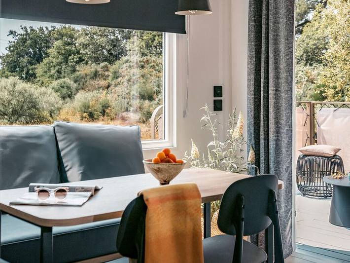 Mobil home pour 4 personnes, avec bassin pour enfant à Aups - 4