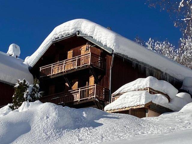 Chalet pour 16 personnes, avec balcon ainsi que jacuzzi et sauna, adapté aux familles