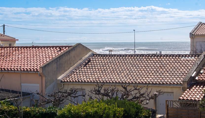 Ganze Wohnung, Charmante Wohnung in Fleury - 30 m² - Meerblick in Saint Pierre la Mer, Fleury