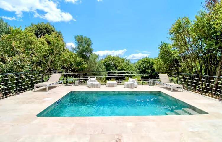 Villa pour 5 personnes, avec vue ainsi que piscine et jardin, adapté aux familles à Pianottoli-Caldarello - 3