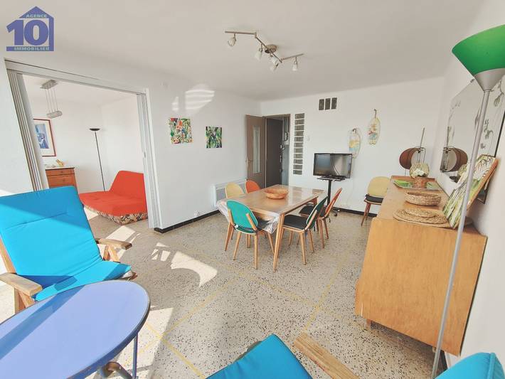 Gîte pour 6 personnes, avec balcon dans Plage du Casino - 4