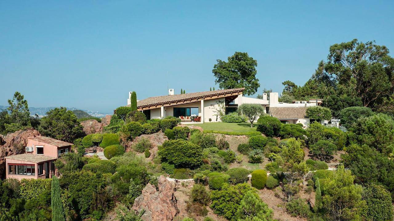Art & design Villa with 360 view in Mandelieu-la-Napoule, Massif de l'Esterel