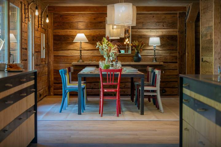 Chalet pour 15 personnes, avec jardin, animaux acceptés à Manigod - 4