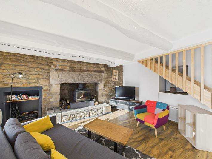 Maison de vacances pour 10 personnes, avec Terrasse et Jardin à Ploemel