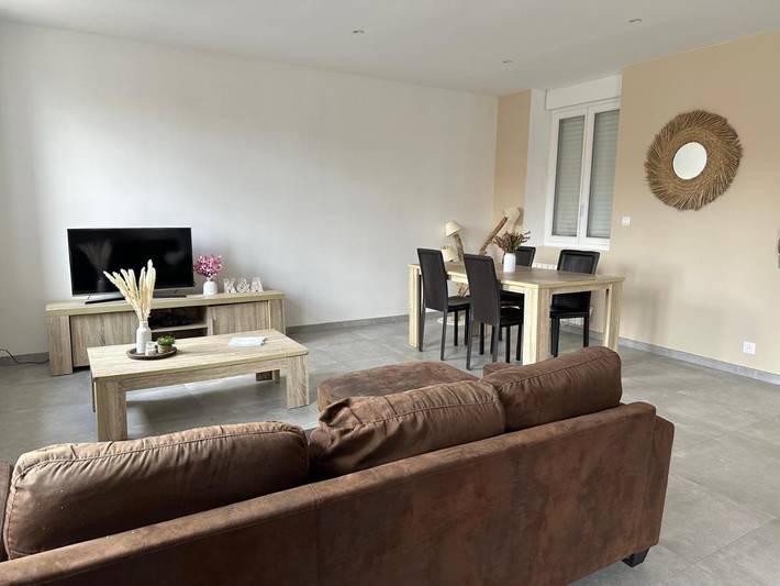 Location de vacances pour 7 personnes, avec terrasse et vue à Rety - 3