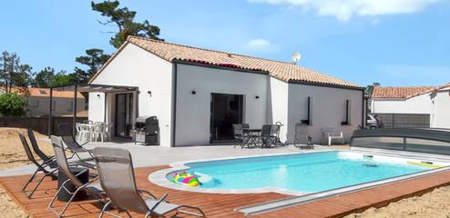 Villa pour 6 personnes, avec piscine et terrasse à Saint-Jean-de-Monts