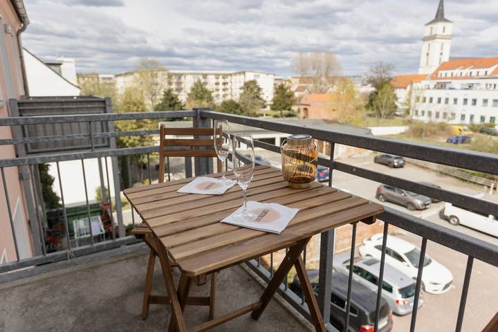 Ferienwohnung für 8 Personen, mit Balkon in Dessau-Wörlitzer Gartenreich - 2