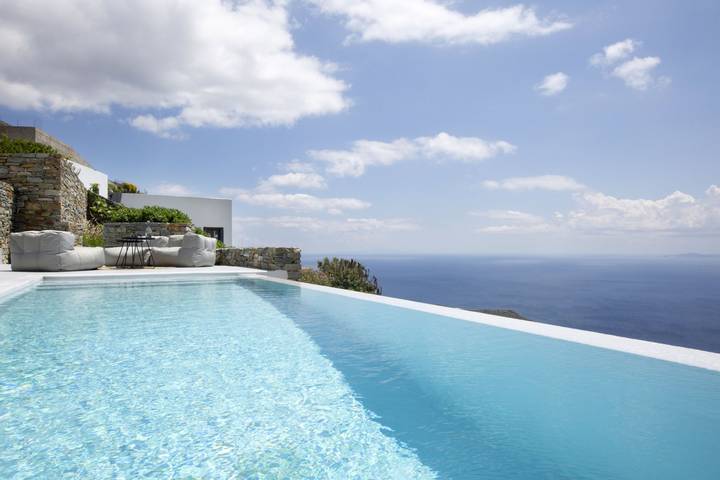 Holiday rental for 8 people, with garden in Tinos