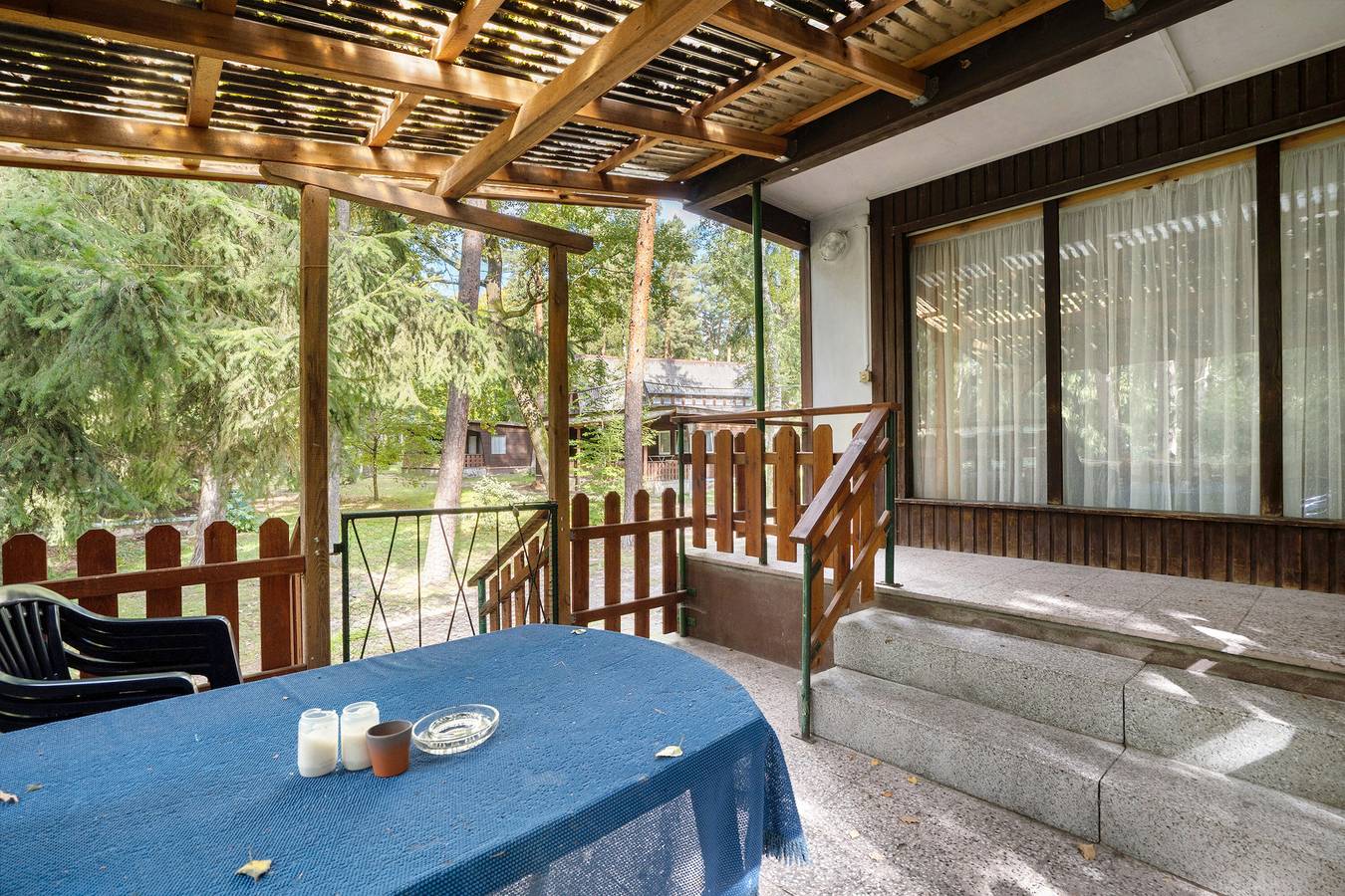 Bungalow '14 - Finnhütte' mit privater Terrasse und gemeinsamem Garten in Niesky, Oberlausitz-Niederschlesien