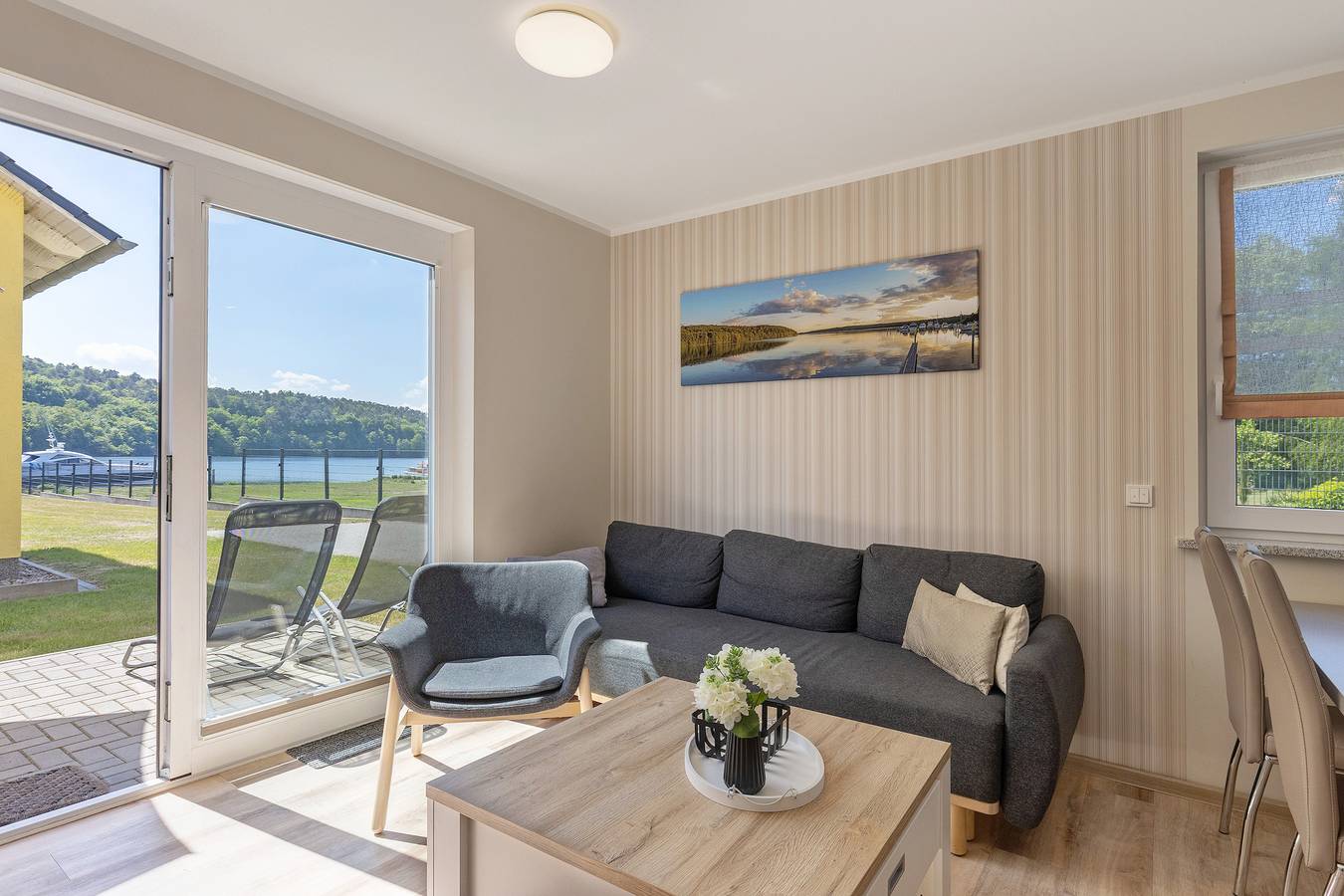 Ganze Wohnung, Ferienwohnung 4" mit Gemeinschaftsgarten und Wi-Fi in Joachimsthal, Werbellinsee