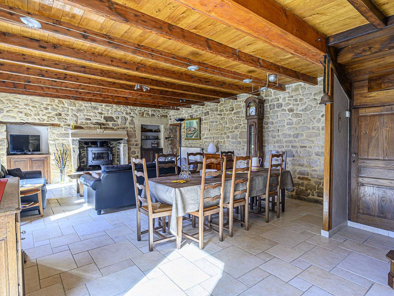 Étel - Longère 7 pièces 150 m² - Wifi - Jardin clos in Étel, Côte des Mégalithes