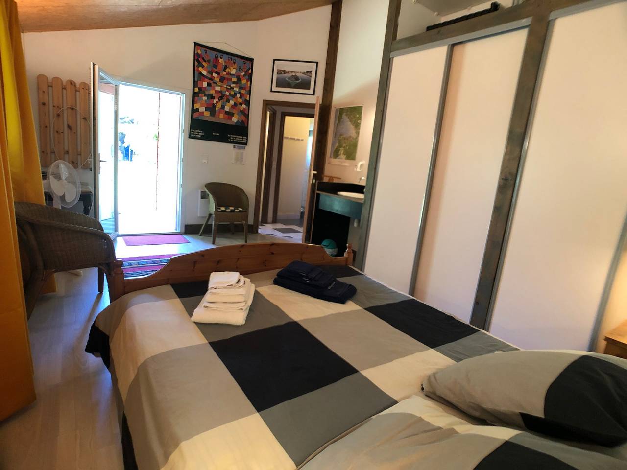 Studio entier, Studio « Le Cabanon Mios » avec terrasse privée et Wi-Fi in Mios, Région d'Arcachon