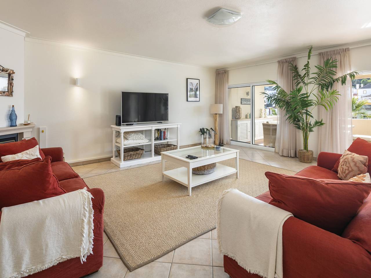 Geheel appartement, Vakantieappartement voor 6 personen met balkon in Ferragudo, Faro District