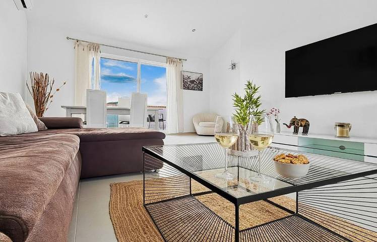 Appartement de vacances pour 4 personnes, avec vue et terrasse