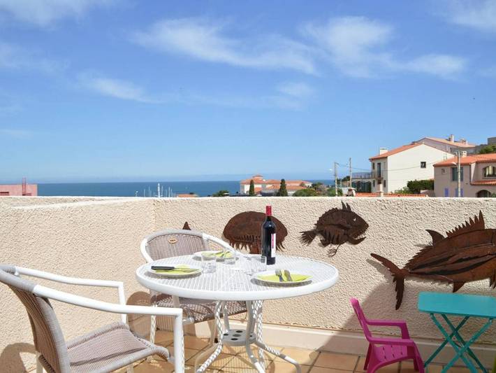 Appartement de vacances pour 4 personnes, avec terrasse, animaux acceptés