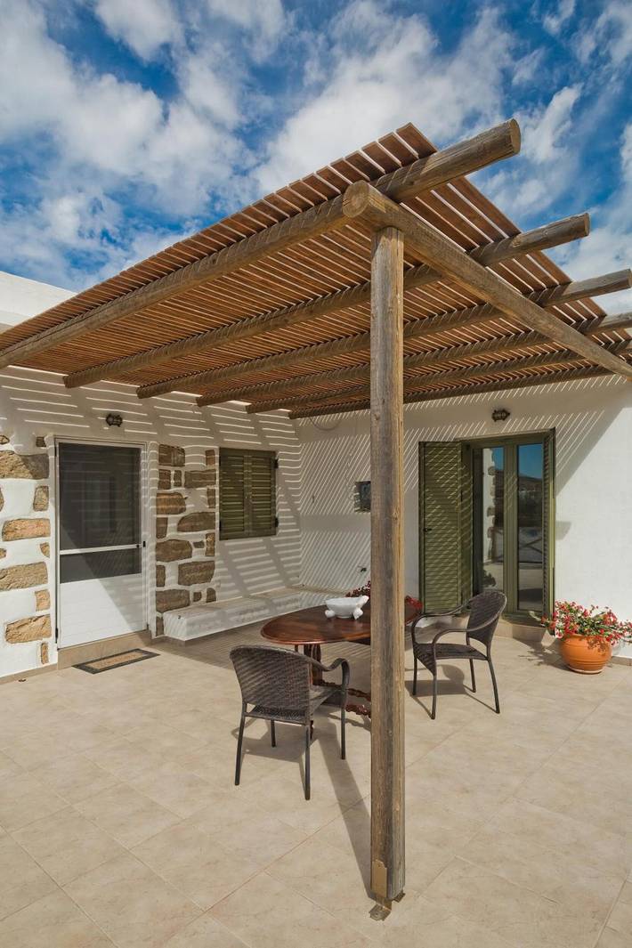 Gîte pour 4 personnes, avec jardin et balcon, animaux acceptés dans Karpathos - 2