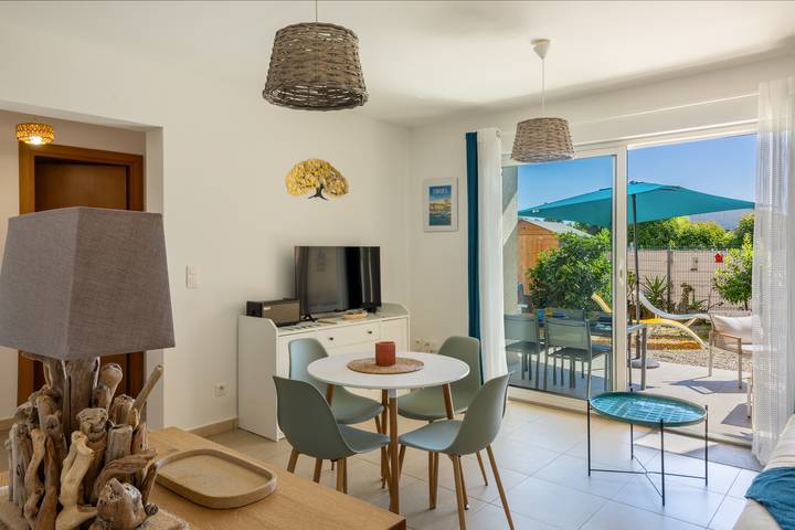 Appartement de vacances pour 6 personnes, avec Terrasse et Jardin