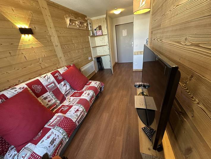 Gîte pour 6 personnes, avec balcon dans Plagne Soleil