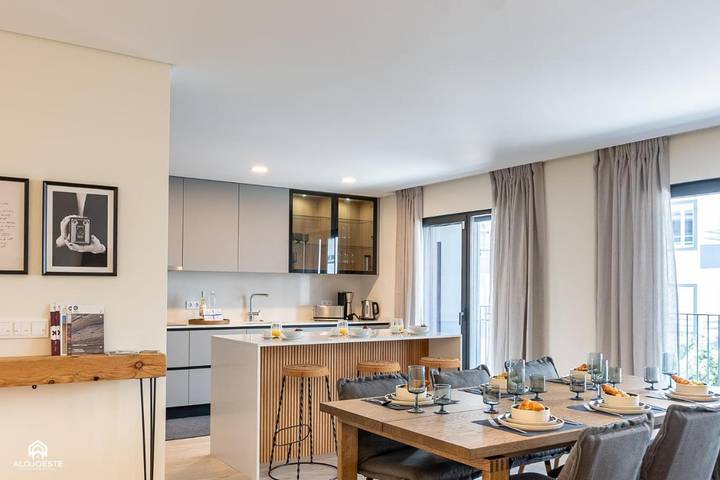 Apartamento de férias para 6 pessoas, com vista e varanda em Torres Vedras