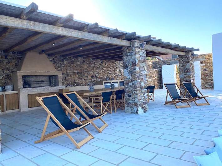 Villa pour 10 personnes, avec jardin ainsi que piscine et jacuzzi dans Antiparos - 4